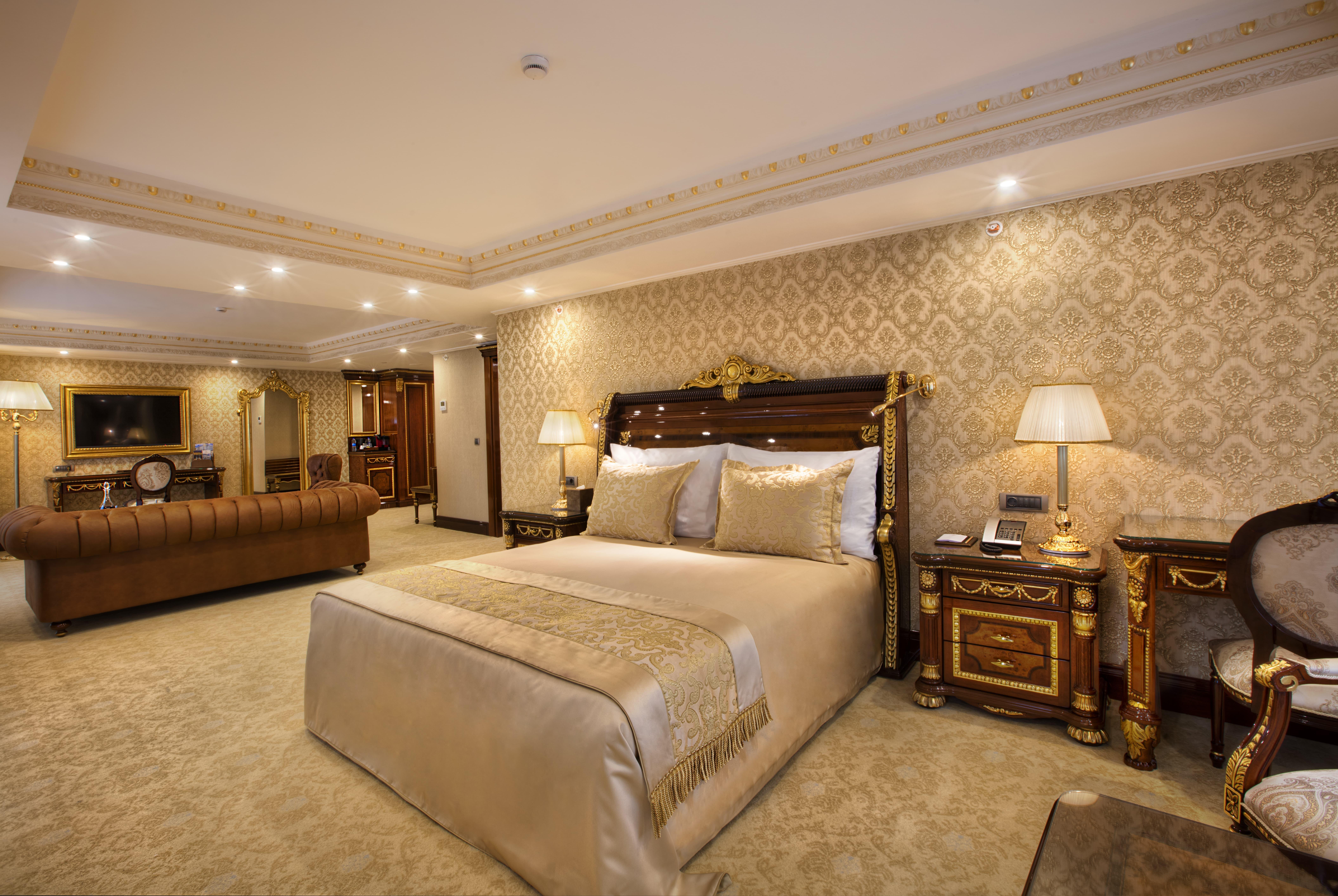 فندق أوتمانز لايف ديلوكس اسطنبول المظهر الخارجي الصورة A bedroom at the Four Seasons Hotel, London